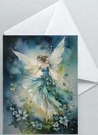 Fairy - Greeting Cards - Fae Note Cards, Single or Bulk Pack of 10