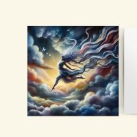 Greeting Cards, Large Note Card, Invites, Birthday, Money Card