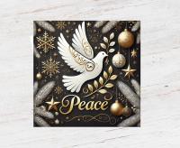 3 Pack, Dove of Peace, Holiday Greeting Cards, Bulk Pack of Cards