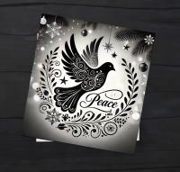 Dove of Peace - Christmas Card - Single or Bulk Pack of Christmas Greeting Cards