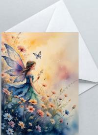 Fairy - Greeting Cards - Fae Note Cards, Single or Bulk Pack of 10