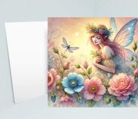 Fairy Greeting Cards, Large and Small Notecards, Birthday, Invitations