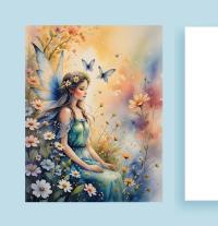Fairy - Greeting Cards - Fae Note Cards, Single or Bulk Pack of 10