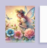 Fairy Greeting Cards, Large and Small Notecards, Birthday, Invitations