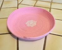 Rope Basket, Craft Storage, Catch All, Cotton Rope Bowl