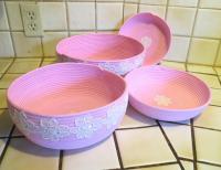 Rope Basket, Craft Storage, Catch All, Cotton Rope Bowl