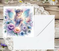 Fairy Greeting Cards, Large and Small Notecards, Birthday, Invitations