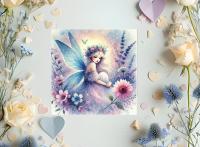 Set of 3 Designs, Fairy Greeting Cards, Bulk Pack of Cards