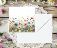 Set of Floral Gift Cards, 3 Designs, Bulk Pack of Cards