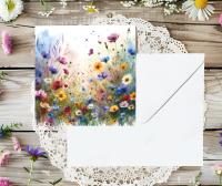 Set of Floral Gift Cards, 3 Designs, Bulk Pack of Cards
