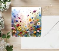 Set of Floral Gift Cards, 3 Designs, Bulk Pack of Cards