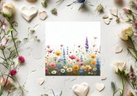 Wildflowers - Single Card or Bulk 10 Pack of Gift Cards