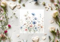 Set of Floral Gift Cards, 3 Designs, Bulk Pack of Cards