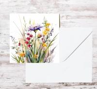 Wildflowers - Single Card or Bulk 10 Pack of Gift Cards
