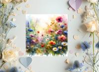 Wildflowers - Single Card or Bulk 10 Pack of Gift Cards