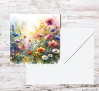 Wildflowers - Single Card or Bulk 10 Pack of Gift Cards