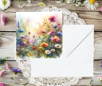 Wildflowers - Single Card or Bulk 10 Pack of Gift Cards