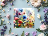 Wildflowers - Single Card or Bulk 10 Pack of Gift Cards