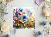 Wildflowers - Single Card or Bulk 10 Pack of Gift Cards