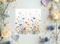 Wildflowers - Single Card or Bulk 10 Pack of Gift Cards