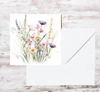 Wildflowers - Single Card or Bulk 10 Pack of Gift Cards