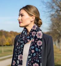 Velvet Scarf - Extra Soft Long Scarf