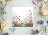 Wildflowers - Single Card or Bulk 10 Pack of Gift Cards