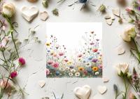 Wildflowers - Single Card or Bulk 10 Pack of Gift Cards