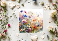 Wildflowers - Single Card or Bulk 10 Pack of Gift Cards