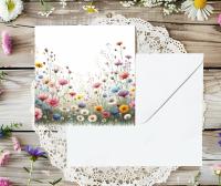 Set of Floral Gift Cards, 3 Designs, Bulk Pack of Cards