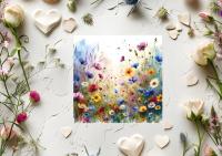 Set of Floral Gift Cards, 3 Designs, Bulk Pack of Cards