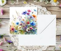 Set of Floral Gift Cards, 3 Designs, Bulk Pack of Cards