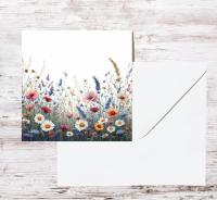 Wildflowers - Single Card or Bulk 10 Pack of Gift Cards