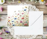 Set of Floral Gift Cards, 3 Designs, Bulk Pack of Cards