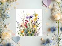 Wildflowers - Single Card or Bulk 10 Pack of Gift Cards