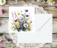 Set of Floral Gift Cards, 3 Designs, Bulk Pack of Cards