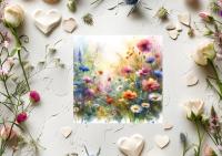 Wildflowers - Single Card or Bulk 10 Pack of Gift Cards