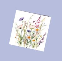 Wildflowers - Single Card or Bulk 10 Pack of Gift Cards