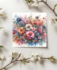 Set of Floral Gift Cards, 3 Designs, Bulk Pack of Cards