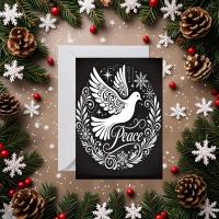 Dove of Peace - Christmas Card - Bulk Pack of Christmas Greeting Cards