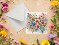 Set of Floral Gift Cards, 3 Designs, Bulk Pack of Cards