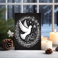 Dove of Peace - Christmas Card - Single or Bulk Pack of Christmas Greeting Cards