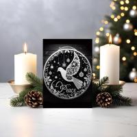 Dove of Peace, Set of 4 Designs, Christmas Cards, Holiday Bulk Pack of Cards