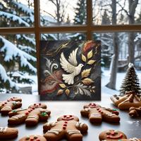 Dove of Peace - Christmas Card - Single or Bulk Pack of Christmas Greeting Cards