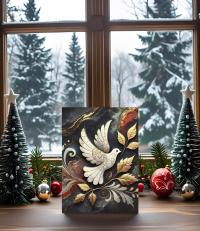 Dove of Peace - Christmas Card - Single or Bulk Pack of Christmas Greeting Cards