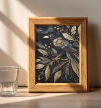 Raven, Original Art, Framed or Unframed Print on Paper