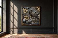 Raven Print - Framed or Unframed - Original Art - Print on Paper