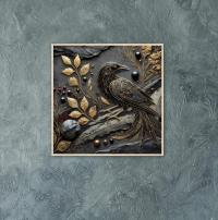 Raven Print - Framed or Unframed - Original Art - Print on Paper