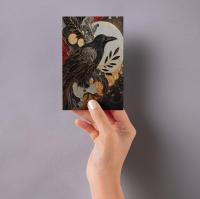 Raven - Large Cards, Notecards, Birthday, Invites