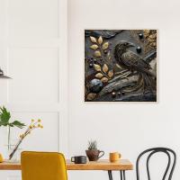 Raven Print - Framed or Unframed - Original Art - Print on Paper